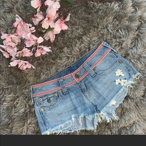 True Religion Denim Shorts  super cute 💗